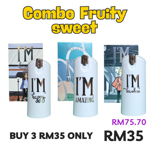 Combo Fruity Sweet - 3 Bottle 30ML