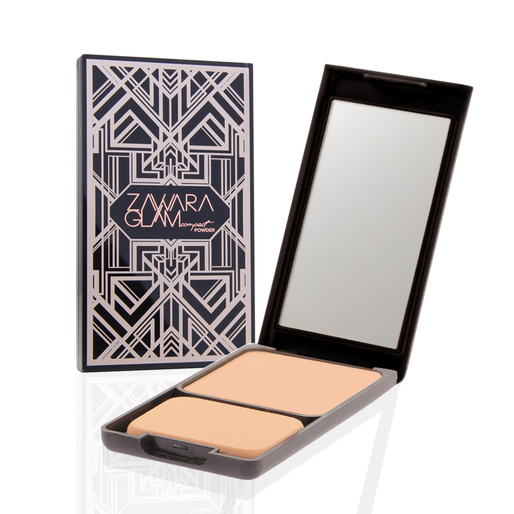 Full Coverage Compact Powder 02 - Medium